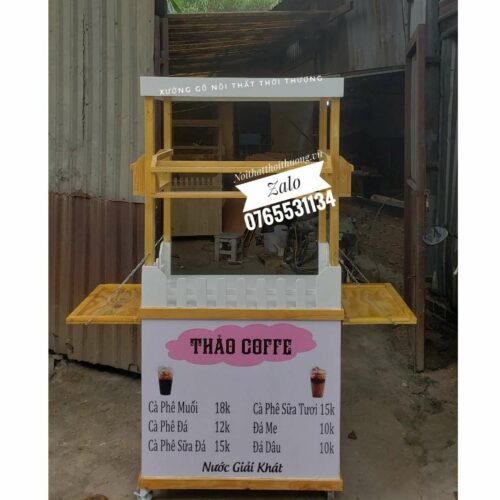Xe cafe take away đẹp có decal Thủ Dầu Một, Dầu Tiếng, Bình DƯơng, Thủ Đức,HCM