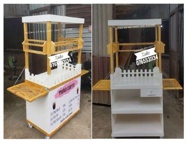 Xe cafe take away đẹp có decal Thủ Dầu Một, Dầu Tiếng, Bình DƯơng, Thủ Đức,HCM