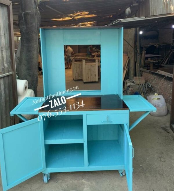 Xe trà sữa độc lạ bằng gỗ HCM, Dĩ An Bình Dương, Đồng Nai