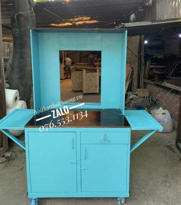 Xe trà sữa độc lạ bằng gỗ HCM, Bình Dương, Đồng Nai-Biên-Hòa