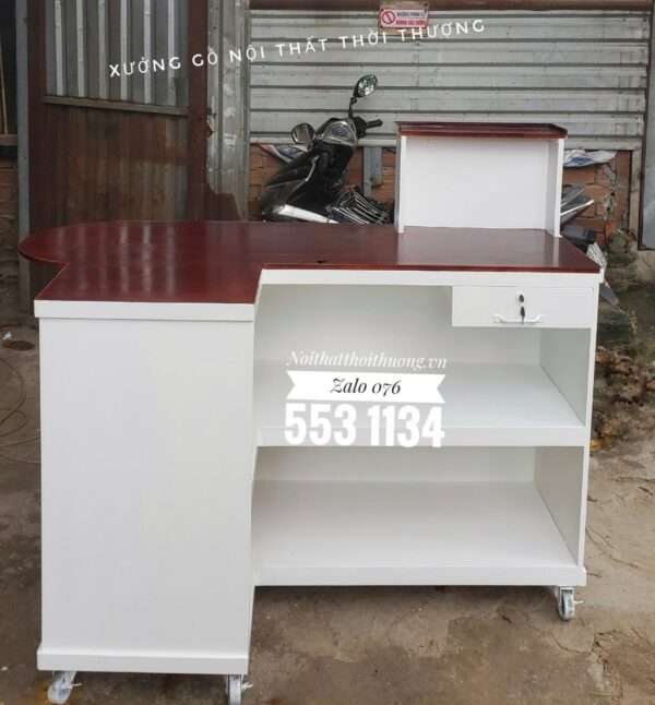 Quầy pha chế trà sữa đẹp DĨ An, Bình Dương