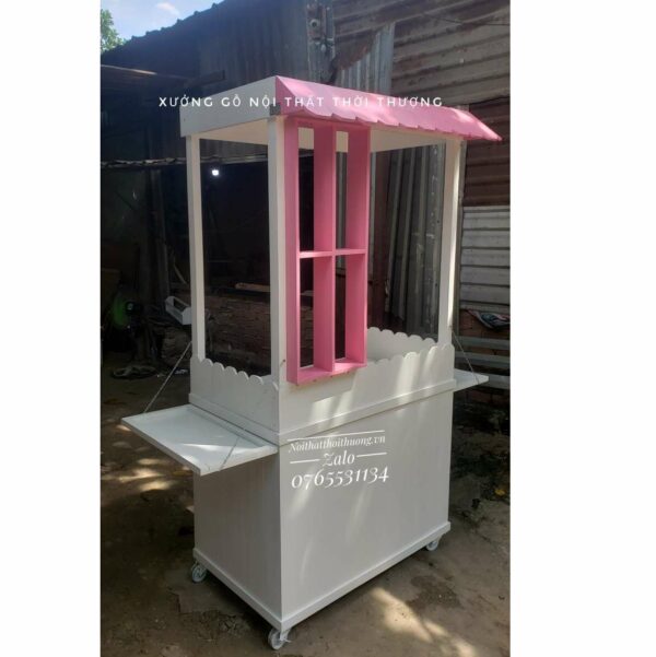 xe trà sữa đẹp bằng gỗ thủ đức, quận 9, hcm